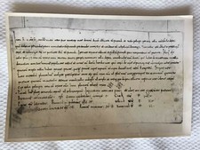 Fotografía B/N: DOCUMENTO Monasterio Sahagún (1094) Archivo, 1960’s ¡Original!