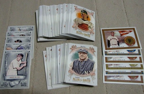 2021 Allen & Ginter The Worlds Champions Base & Inserts (Pick Choose Complete)