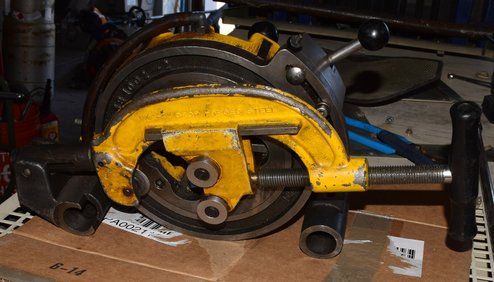 REMS 4000 UP TO 4 INCH PORTABLE POWER PIPE THREADING MACHINE THREADER 