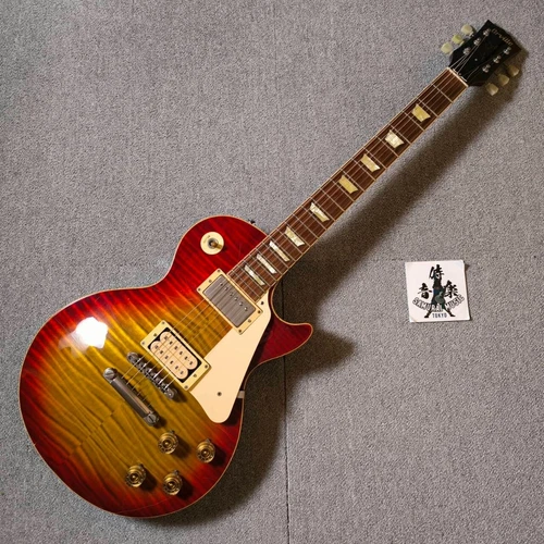 Orville By Gibson Electric Guitar Les Paul Stand Cherry Sunburst Used ※READ