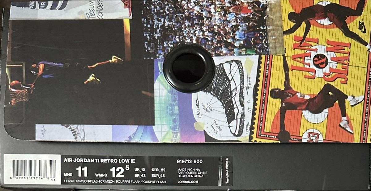 Size 11 - Air Jordan 11 Retro IE Low Flash Crimson for sale online