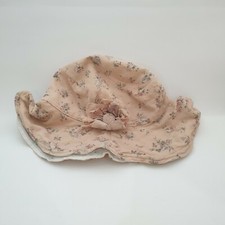 Vintage Floppy Wide Brim Hat Flower Woman Lady Sun Protect Beach Summer Outdoor