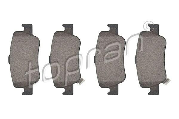 Plaquettes de frein arrière anti-bruit Toyota Auris résolvant l'usure 04466-02280