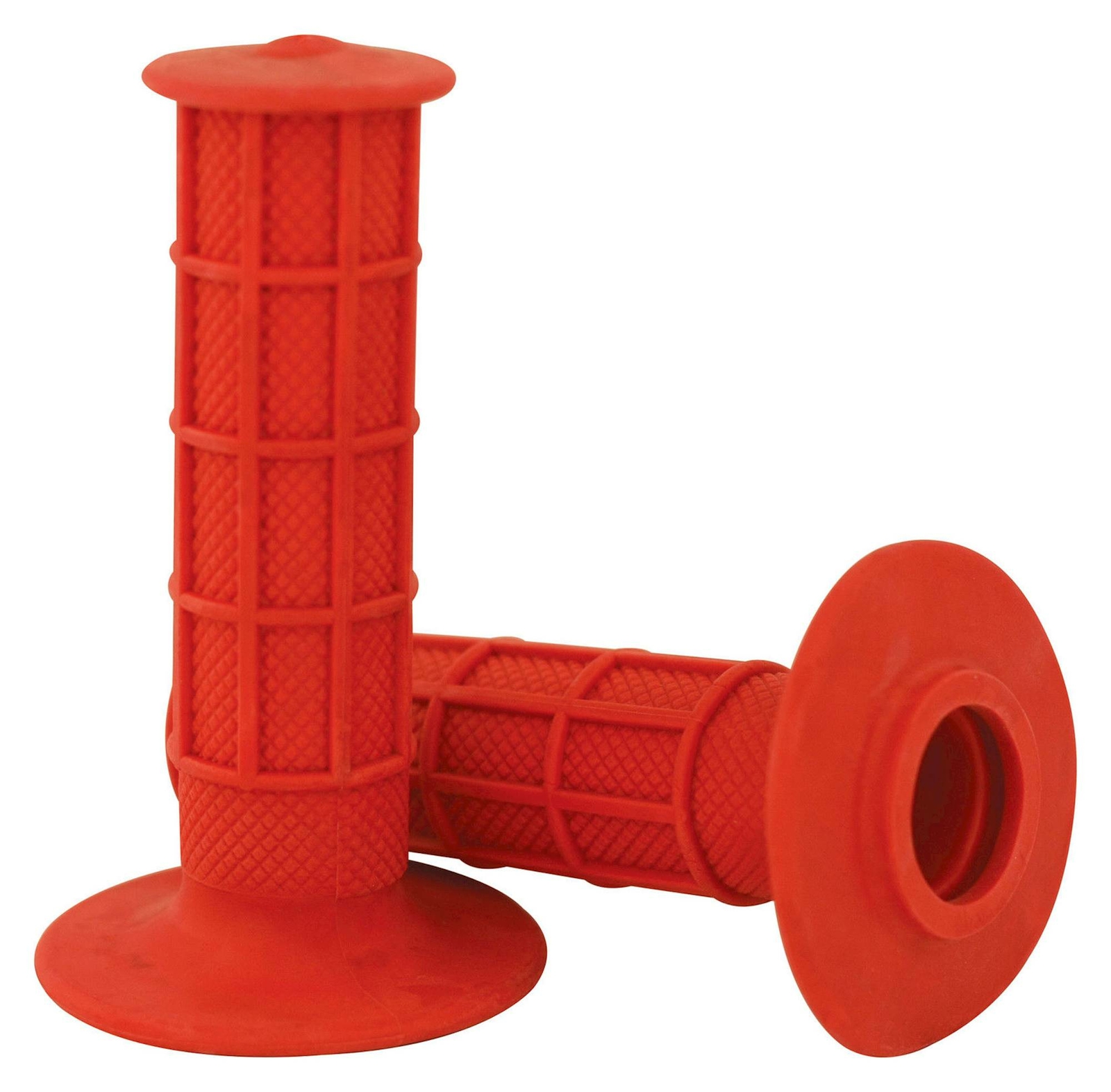 MOTOCROSS GRIPS RED 22mm / 25mm 125mm LENGTH MX ENDURO HANDLEBAR GRIPS