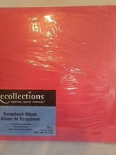 Recollections NEW Scrapbook Pink Design 12x12 Top Load 10 Page Album