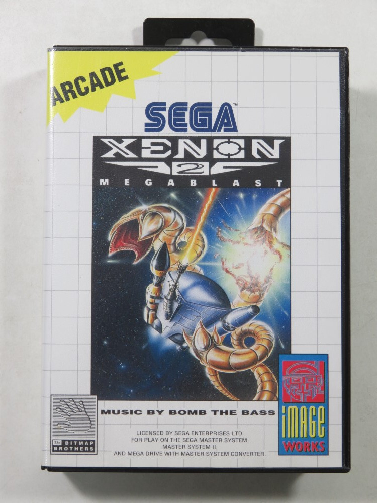 XENON 2 MEGABLAST EN BOÎTE SANS NOTICE SEGA MASTER SYSTEM PAL