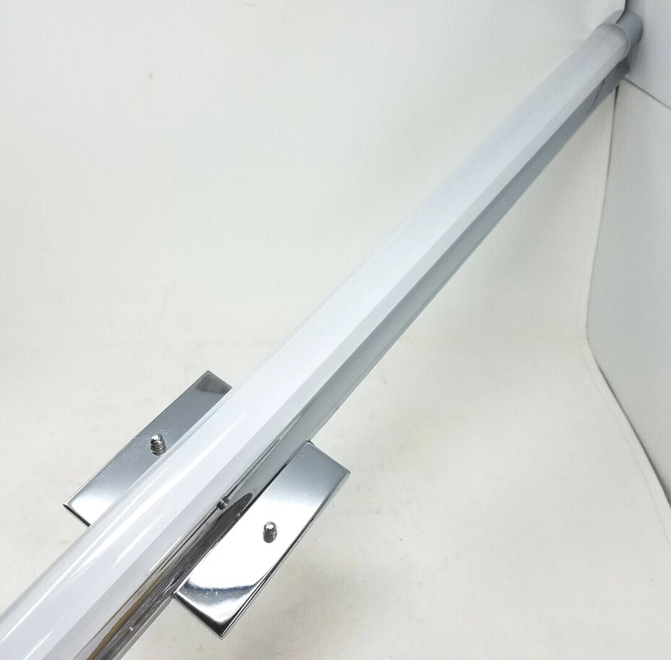 ET2 E22394-10PC 48" 1-Luz Varita LED Pulida Cromo Luz Baño Foto 2 de 4