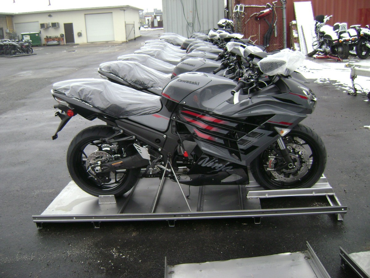 ❣️REI❣️です New Ray Toys Kawasaki Zx14R 1:12 Replica Bike Green 57433B