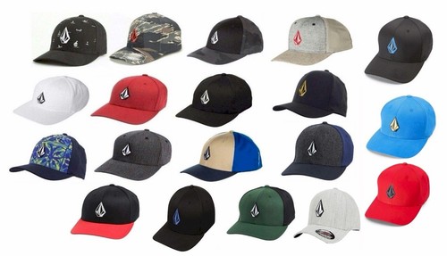 NEW Volcom Full Stone Camo Flexfit Cap 