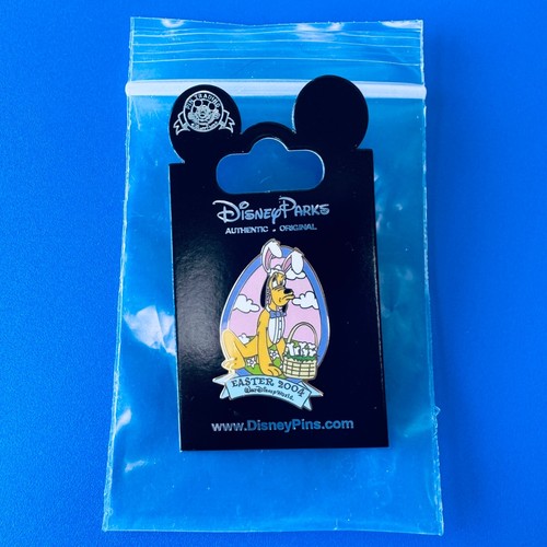 RARE WDW 2004 Disney LE 1500 Easter Pluto with Easter Basket of Bones Pin 29072 - Picture 4 of 4