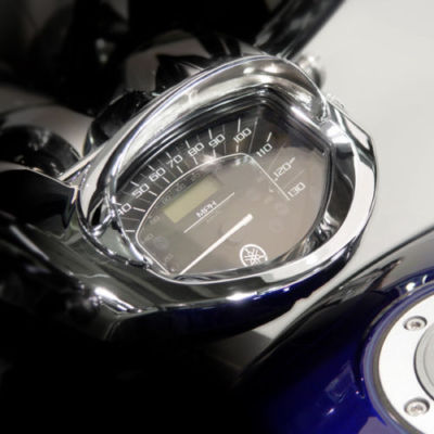 National Cycle Speedometer Chrome Cowl for Yamaha V-Star 1300 07-12