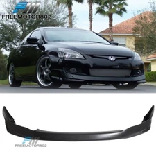 Fit 03-05 Honda Accord HFP Style Sedan 4dr Front Bumper Lip PU Spoiler