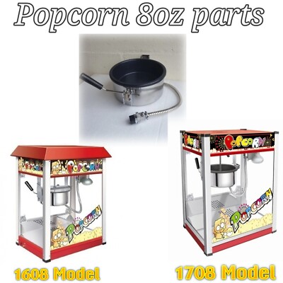 Popcorn Topf Handkurbel Elektrisch Popcorn 8oz 25m BITTE BESCHREIBUNG LESEN