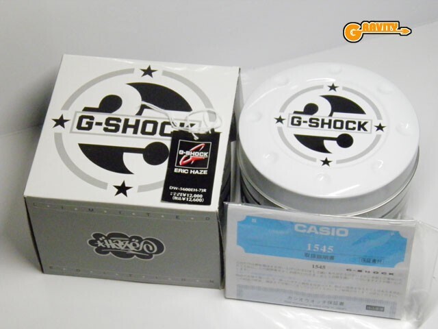 CASIO G-SHOCK DW-5600EH-7JR Eric Haze 25th anniversary model