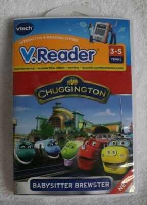 Vtech V.Reader Chuggington Babysiter Brewster-Interactive E-Book-Ages:3-5 Years