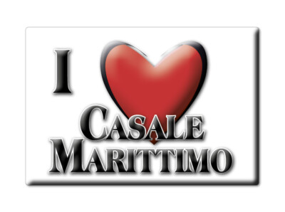 Magnet Casale Marittimo (PI) - Tuscany Fridge Magnet Souvenir Italy