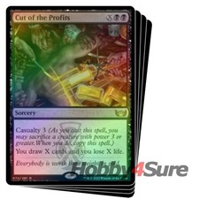 Foil Cut Of The Profits X4 M/NM Magic: The Gathering MTG Streets Of New Capenna