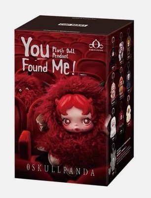 POP MART x Skullpanda You Found Me Series Plush Doll New