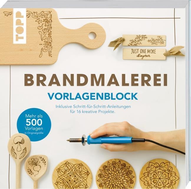 Frechverlag Gmbh Brandmalerei. Vorlagenblock. Mehr Als 500 Vorlagen In Originalgröße. - Image 2