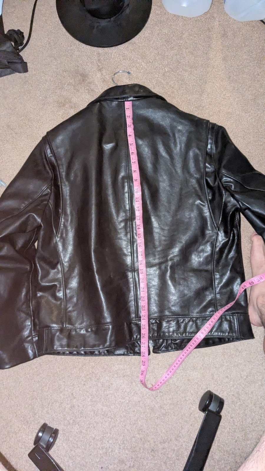 Schott NYC Perfecto 576 Waxy Cowhide Leather Jacket Size XL