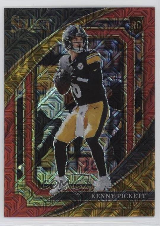 2022 Panini Select Suite Level Red Prizm 11/49 Kenny Pickett #342 Rookie RC 3hd