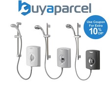 Gainsborough SE Silver Black White Electric Shower 8.5kw 9.5kw 10.5kw / Engine