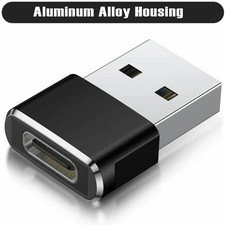 5 Pack USB C to USB Adapter OTG Type C Female to USB A Male Data Sync Connector