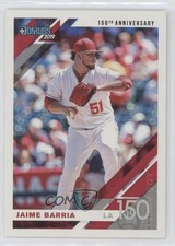 2019 Panini Donruss 150th Anniversary 13/150 Jaime Barria #69 2g8