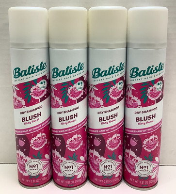 Batiste Dry Shampoo Blush Flirty Floral, 3.81oz, Lot of 4