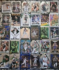 NBA Milwaukee Bucks Card Lot Inserts, Rookies, Prizms, Stars, Giannis