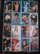 16 Popcorn Star Postkarten - Madonna, Genesis...