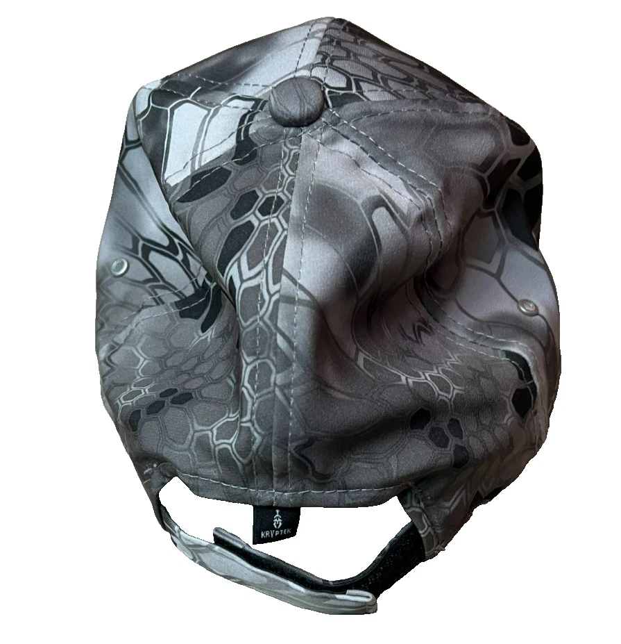 丰田灰色黑色城市迷彩Kryptek钩环可调节成人帽子带徽章 — 第 2/4 张图片