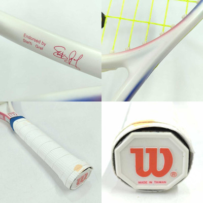 Used Wilson Prostaff Classic Beam Steffi Graf 95 Pro Staff White