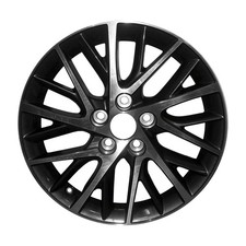 PVD Light Chrome 10 Split Spoke 17 x 7 Refurbished Wheel