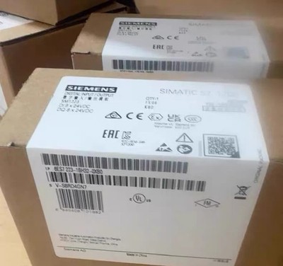 Siemens 6ES7223-1BH32-0XB0 SM1223 8DI 8DO 24VDC 0.5A I/O Module New Free Ship