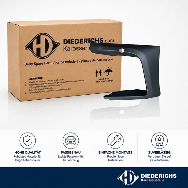 Zier Schutzleiste StossfÄNger Vorne Links Diederichs 1530049 FÜR Ford-image