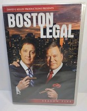 Boston Legal: Season Five DVD, 2008, 4-Disc Set NEW, SEALED, William Shatner