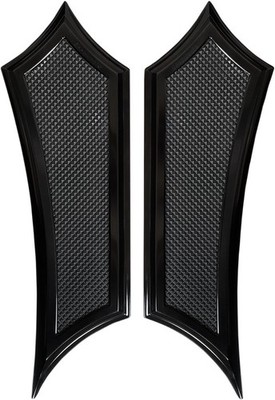 Accutronix Instigator Extended Floorboards Black #FB91-IB Indian Chief