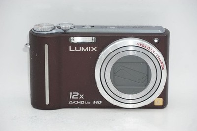 Panasonic LUMIX DMC-TZ7 Compact Digital Camera Brown Tested