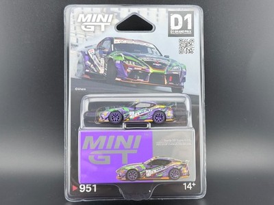 Mini GT Toyota GR Supra KUHL 2021 D1GP EVANGELION RACING 2021 #951