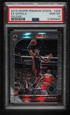 2019-20 NBA Hoops Premium Stock Box Set Pulsar Prizm KZ Okpala PSA 10 GEM MT 8d2