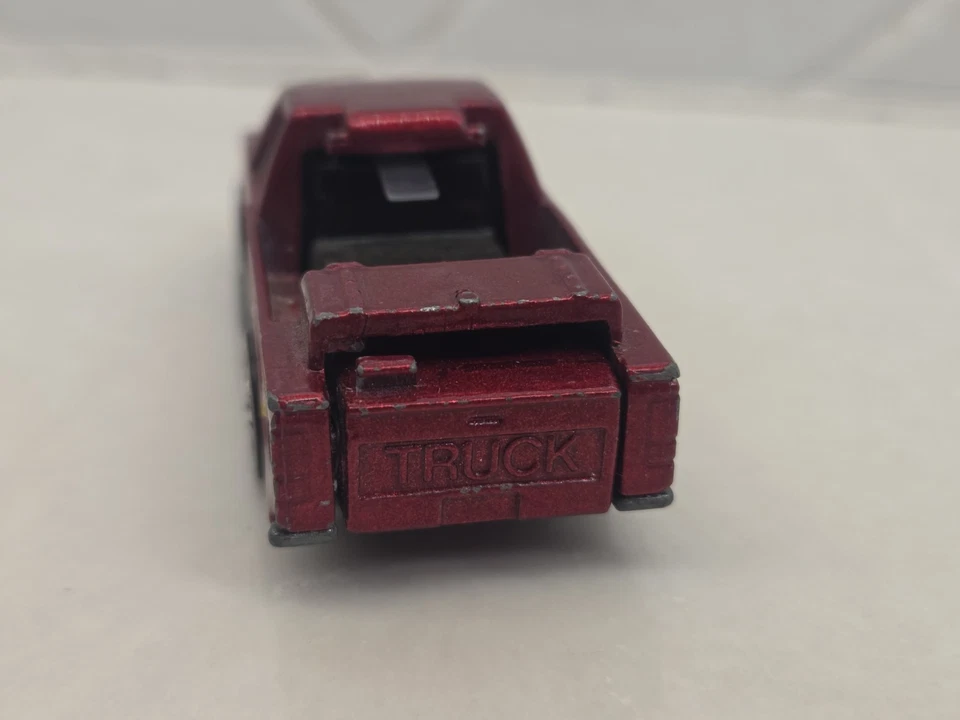 1984 Vintage Hot Wheels Back Biter Crack Ups Pick Up Caminhão Fundido Vermelho - Imagem 4 de 4
