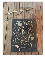 ww2 US AAF Fouille crash C-47 101st 506th Dday Utah Omaha casque 90th 82nd 29th