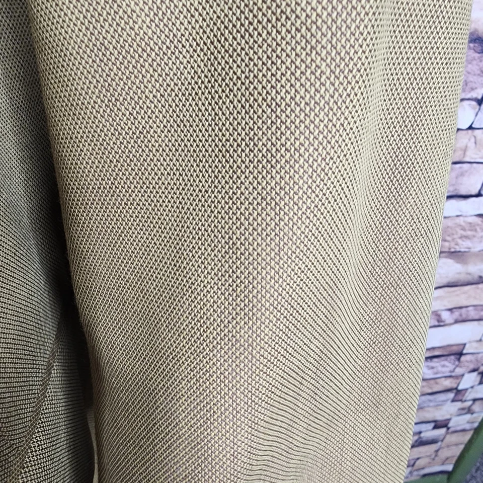 Blazer a medida Sims Tailors para hombre 60R amarillo beige 3 botones doble ventilación Foto 4 de 4