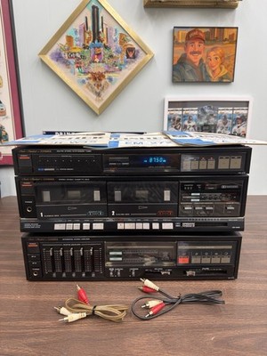 Vintage Fisher Studio Standard (3) CA-272 / CR-W44 / FM-272 Stereo Set *READ*
