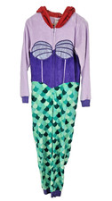 Disney Little Mermaid Ariel One Piece Pajama Suit Size M