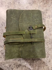 Leather Village Lined Paper Vintage Style Leather Journal 160 Pages Notebook