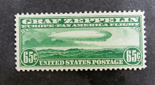 nystamps US Luftpost Briefmarke # C13 postfrisch OG H 190 $ L18x1494