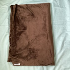 Restoration Hardware Brown 100 Polyester Blanket Throw
