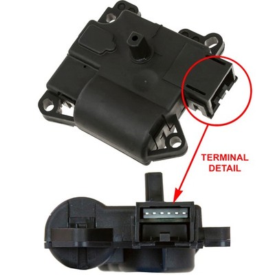GPD 1712301 HVAC Recirculation Door Actuator fits 2000-2006 Lincoln LS